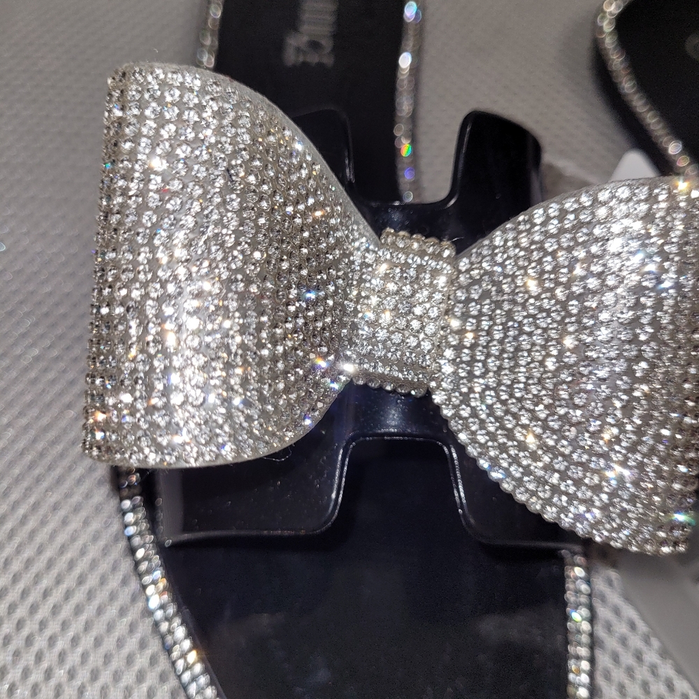 Rogue Helium bling sandals